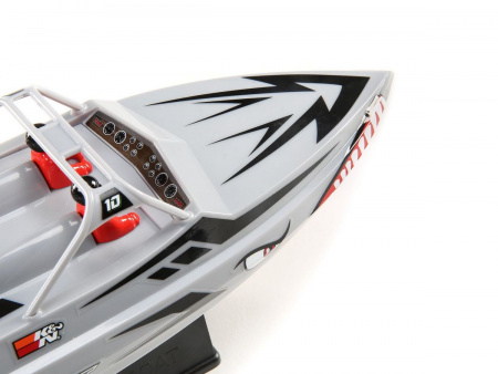 Фото Радиоуправляемый катер ProBoat Sprintjet 9-inch Self-Right Jet Boat (серебряный) RTR | Инномарт