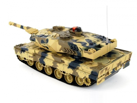 Фото Р/У танковый бой Huan Qi 1:32 IV Tiger vs Leopard 2A5, 27/40МГц | Инномарт