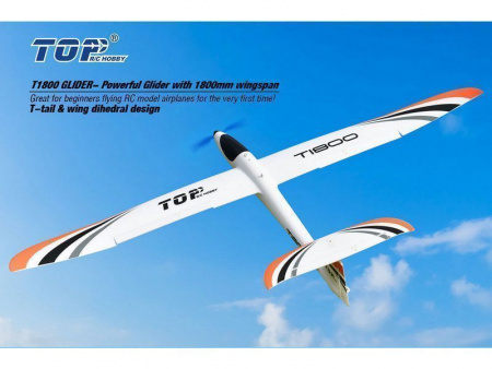 Фото Радиоуправляемый планер Top RC T1800 (Propeller Power System) 1800мм 2.4G 4-ch LiPo RTF | Инномарт