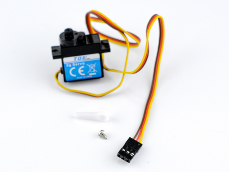 Фото Сервомашинка 9g для планера Top RC Lightning 2100 (закрылки), провод 400мм | Инномарт