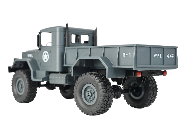 Радиоуправляемая машина WPL B-14R военный грузовик (серый) 1/16 2.4G RTR | Инномарт