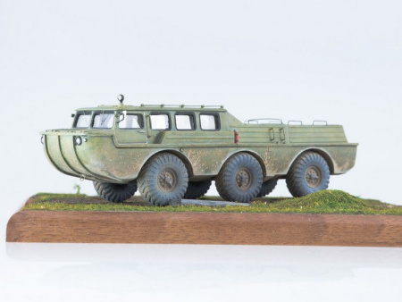 Фото Сборная модель AVD Вездеход-амфибия ЗИЛ-49042, 1/43 | Инномарт