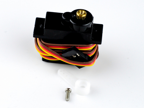 Сервомашинка 9g для планера Top RC Lightning V2 (закрылки), провод 400мм