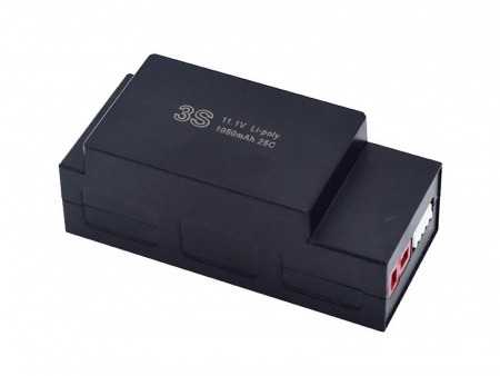 Фото Аккумулятор Li-Po 1050mAh, 11,1V, 25C, T‐plug для автомоделей MJX 16108/16207 | Инномарт