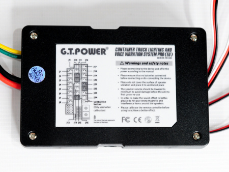 Фото Система освещения PRO G.T.Power со звуковым и вибрационным модулем для ру грузовиков (Европа) | Инномарт