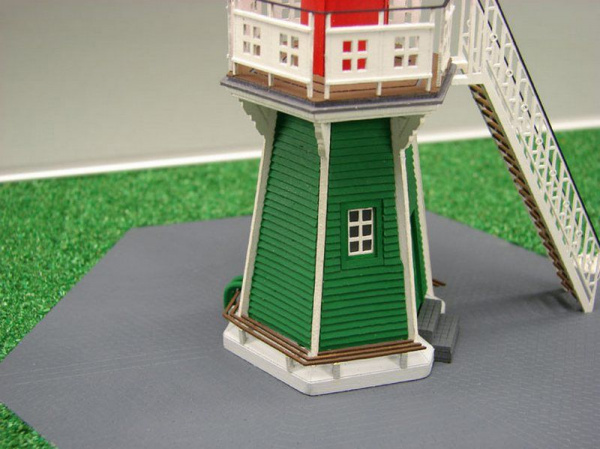 Сборная картонная модель Shipyard маяк Lighthouse Bunthauser Spitze (№24), 1/72 | Инномарт