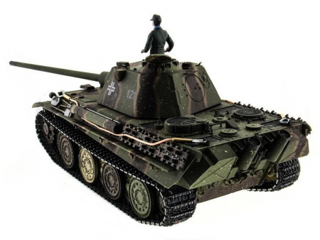 Фото Радиоуправляемый танк Taigen 1/16 Panther type F (Германия) дым (для ИК боя) V3.0 2.4G RTR | Инномарт