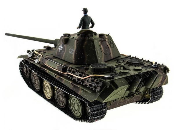 Радиоуправляемый танк Taigen 1/16 Panther type F (Германия) дым (для ИК боя) V3.0 2.4G RTR | Инномарт