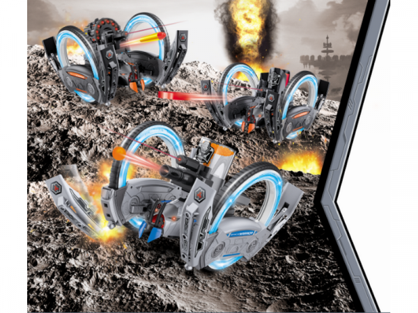 Р/У боевая машина Universe, лазер, пульки, голубая, Ni-Mh и З/У, 2.4G | Инномарт
