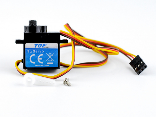 Сервомашинка 9g для планера Top RC Lightning 2100 (закрылки), провод 400мм | Инномарт