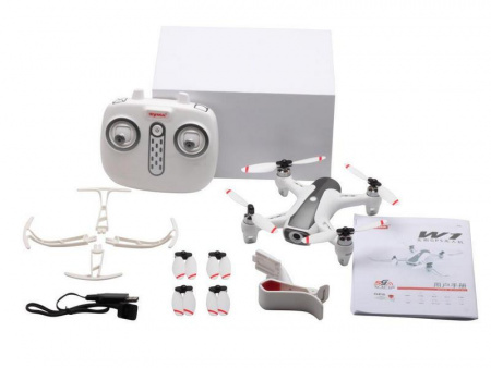 Фото Р/У квадрокоптер Syma W1 brushless с FPV трансляцией Wi-Fi, барометр, GPS, 6-AXIS, 2.4G RTF | Инномарт