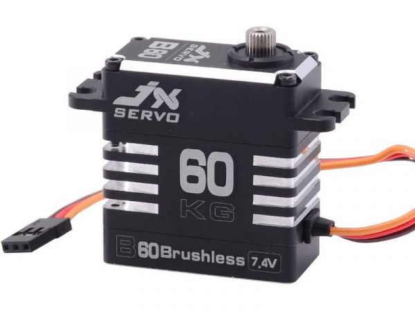 Сервомашинка цифровая JX Servo B60 (87г/62/0.11/7.4V) бесколлекторная, Full metal | Инномарт