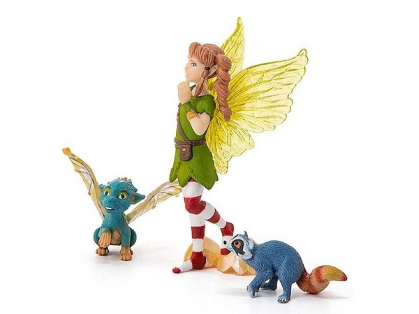 Фигурка Schleich Эльфийка Марвин с Нугуром и Пиу, MOVIE | Инномарт