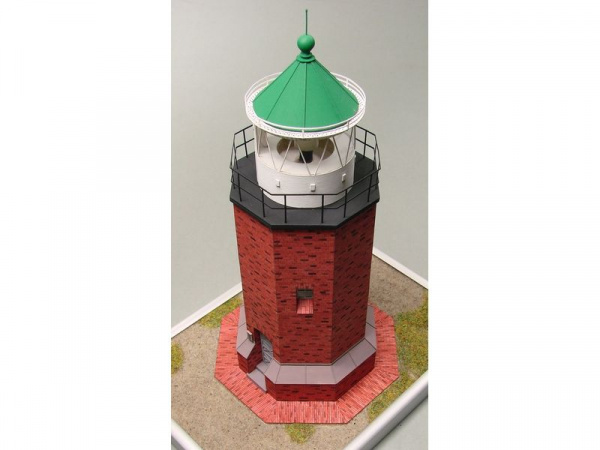 Сборная картонная модель Shipyard маяк Rotes Kliff Lighthouse (№87), 1/72 | Инномарт