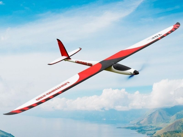 Радиоуправляемый планер Top RC Lightning 2100 (Propeller Power System) 2100мм 2.4G 4-ch LiPo RTF | Инномарт