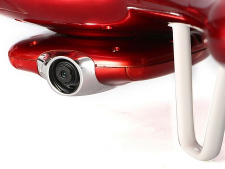 Фото Р/У квадрокоптер Syma X5UW с FPV трансляцией Wi-Fi (HD), барометр 2.4G RTF красный | Инномарт