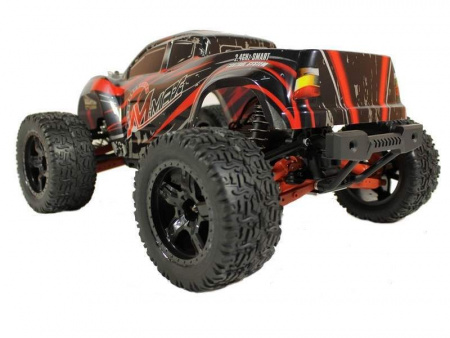 Фото Радиоуправляемый монстр Remo Hobby MMAX Brushless UPGRADE (красный) 4WD 2.4G 1/10 RTR | Инномарт