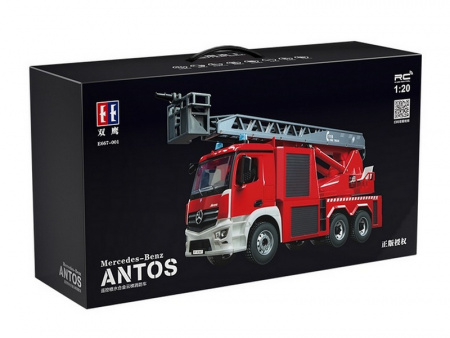 Фото Радиоуправляемая пожарная машина Double Eagle Mercedes-Benz ANTOS 1/20 2.4G RTR | Инномарт
