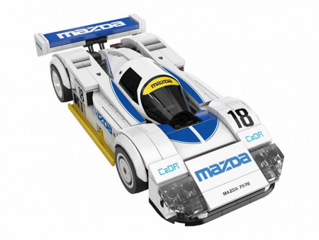 Фото Конструктор CaDA спортивная машинка MAZDA 787B (#18) 1991 1/24 (242 детали) | Инномарт