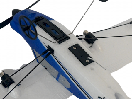 Фото Радиоуправляемый самолет Volantex RC Sport Cub 400мм (синий) 2.4G 2ch LiPo RTF with Gyro | Инномарт