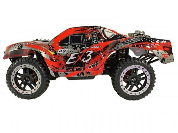 Радиоуправляемый шорт-корс Remo Hobby EX3 UPGRADE (красный) 4WD 2.4G 1/10 RTR | Инномарт
