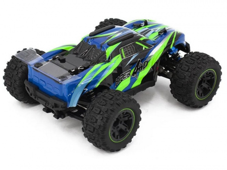 Фото Радиоуправляемый монстр MJX Hyper Go 16108 (зеленый) 4WD 2.4G LED 1/16 RTR | Инномарт