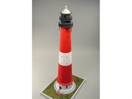 Фото Сборная картонная модель Shipyard маяк Pellworm Lighthouse (№61), 1/87 | Инномарт