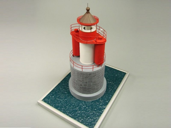 Сборная картонная модель Shipyard маяк Vierendehlgrund Lighthouse (№91), 1/72 | Инномарт