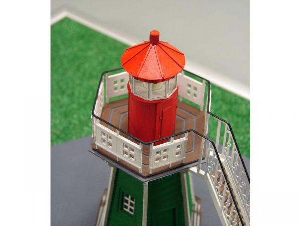 Сборная картонная модель Shipyard маяк Lighthouse Bunthauser Spitze (№24), 1/72 | Инномарт