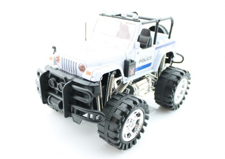 Фото Машина инерционная Bigfoot 6803A/B/C "Jeep Wrangler Cabrio" цвет в асс. п/к | Инномарт