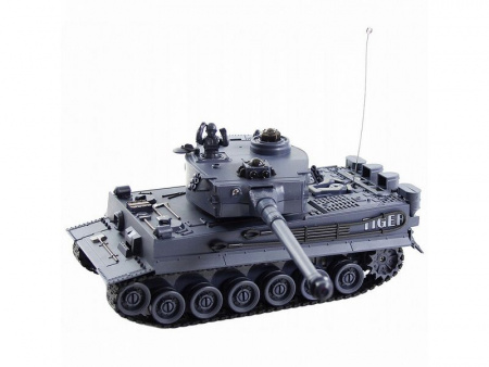 Фото Радиоуправляемый танковый бой Zegan 99824 Русский Т34 и Немецкий Tiger, 1/28, 27Mhz, 40Mhz | Инномарт
