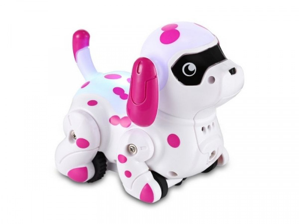 Робот-собачка HappyCow 777-614, сенсор, движется по линии, свет, звук | Инномарт