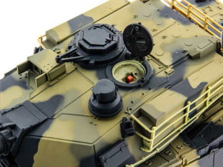 Фото Р/У танк Heng Long 1/24 Battle M1A1 ABRAMS, стреляет шариками, RTR | Инномарт