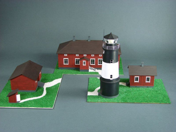 Сборная картонная модель Shipyard маяк Lighthouse Ulkokalla (№18), 1/72 | Инномарт