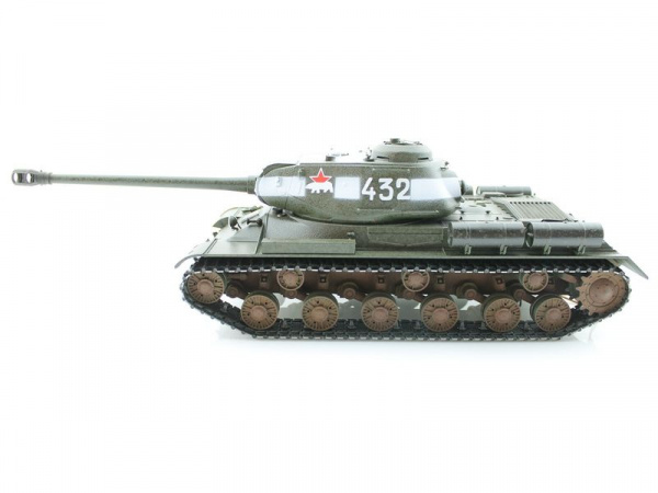 Р/У танк Taigen 1/16 ИС-2 модель 1944 (СССР) откат ствола (для ИК боя) V3 2.4G RTR | Инномарт