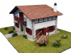 Фото Сборная деревянная модель деревенского дома Artesania Latina Chalet kit de Caserío con carro, 1/72 | Инномарт