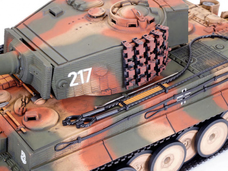 Фото Радиоуправляемый танк Taigen 1/24 Tiger 1 (Германия, поздняя версия), для ИК боя, камуфляж 2.4G RTR | Инномарт