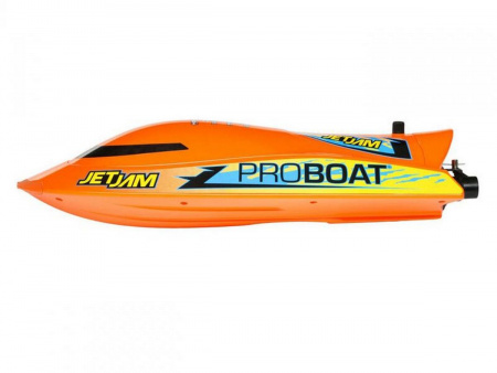 Фото Радиоуправляемый катер ProBoat Jet Jam 12 Pool Racer (оранжевый) RTR | Инномарт