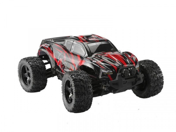 Радиоуправляемый монстр Remo Hobby MMAX PRO (красный) Li-Po 4WD 2.4G 1/10 RTR | Инномарт