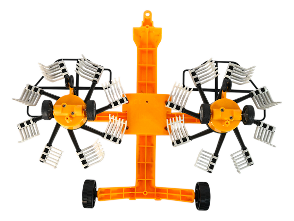 Прицеп для трактора Double Eagle двойная роторная валковая косилка 1/24 | Инномарт
