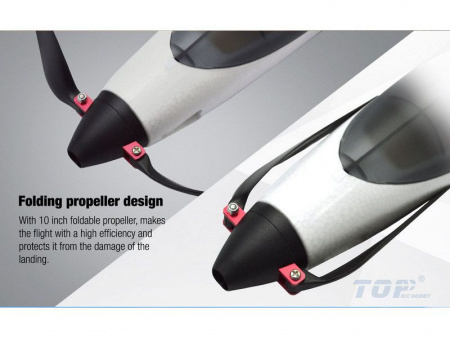 Фото Радиоуправляемый планер Top RC Lightning 2100 (Propeller Power System) 2100мм 2.4G 4-ch LiPo RTF | Инномарт