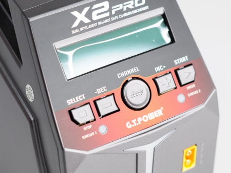 Фото Универсальное зарядное устройство G.T.Power X2PRO Dual Power 11-26/220В, 12Aх2 | Инномарт