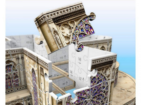 3D Пазл Ravensburger "Нотр Дам", 216 эл. | Инномарт