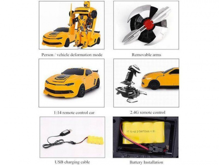 Фото Р/У трансформер MZ Bumblebee 2314D 1/14 | Инномарт