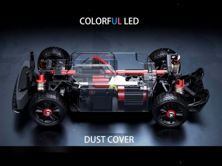 Фото Радиоуправляемая машина для дрифта MJX Hyper Go 14302 Lancia Delta Brushless 4WD 2.4G LED 1/14 RTR | Инномарт