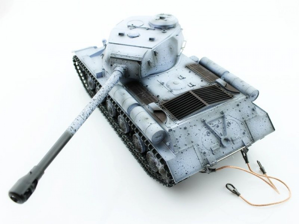 Р/У танк Taigen 1/16 ИС-2 модель 1944, СССР, зимний, (для ИК танкового боя) 2.4G | Инномарт