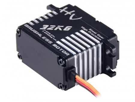 Фото Сервомашинка цифровая JX Servo BLS-HV7132MG (71г/32.5/0.07/7.4V) бесколлекторная, Full metal | Инномарт