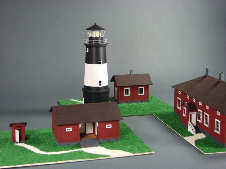 Фото Сборная картонная модель Shipyard маяк Lighthouse Ulkokalla (№18), 1/72 | Инномарт