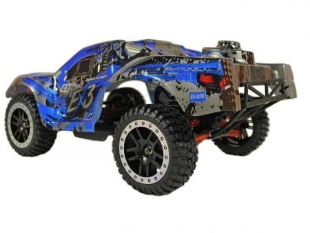 Фото Радиоуправляемый шорт-корс Remo Hobby EX3 UPGRADE (синий) 4WD 2.4G 1/10 RTR | Инномарт