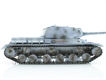 Фото Р/У танк Taigen 1/16 ИС-2 модель 1944, СССР, зимний, 2.4G, деревянная коробка | Инномарт